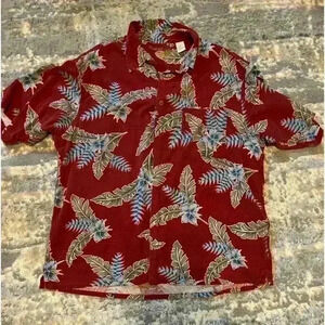 Caribbean Brand Hawaiian XL 100% Silk